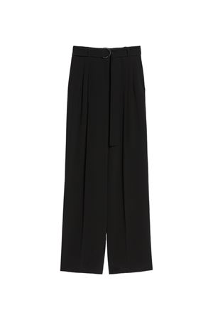 PANTALONE LATINA FLUIDO IN CADY NERO  2426136031600001 MAX MARA STUDIO | Pantalone | 2426136031600001